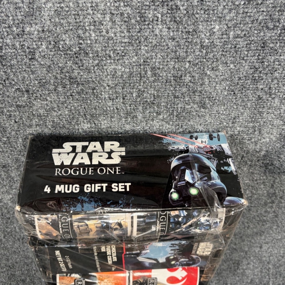 Star Wars Rogue 1-4 Mug Gift Set Galerie Darth Vader Death Trooper Cocoa - Picture 6 of 8